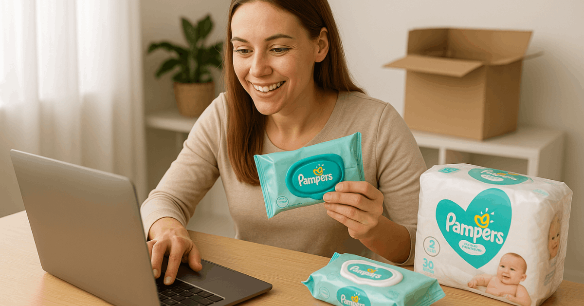 Pañales y toallitas húmedas Pampers gratis: Solicita tus muestras