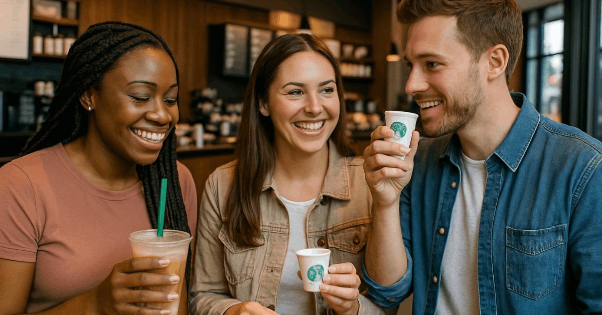 Cómo conseguir bebidas y muestras gratis en Starbucks