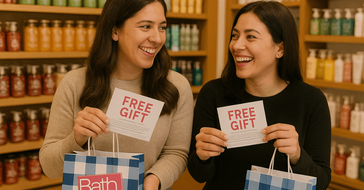 Formas de conseguir productos gratis de Bath & Body Works sin comprar