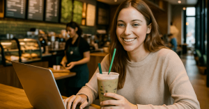 Cómo conseguir bebidas y muestras gratis en Starbucks
