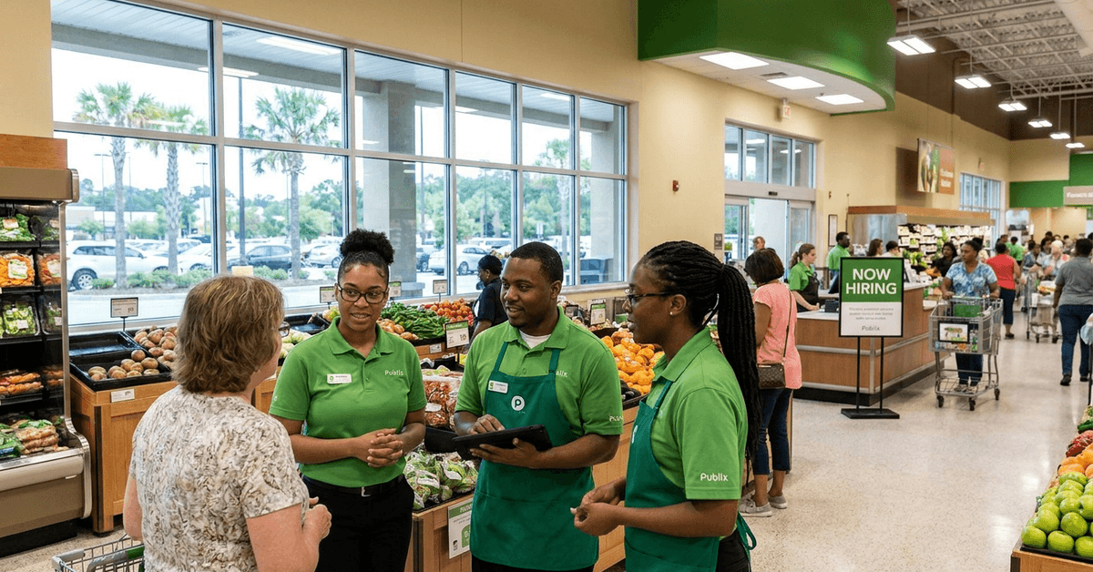 Publix está contratando: Encuentra vacantes disponibles cerca de ti